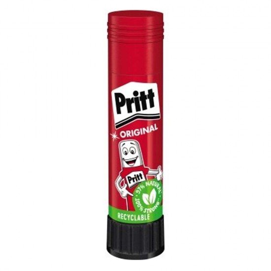 Pritt Κόλλα Stick Original Stick Μεγάλου Μεγέθους για Χαρτί 43gr Χωρίς Διαλύτες (2643018) (PRI26430180) Pritt Κόλλα Stick Original Stick Μεγάλου Μεγέθους για Χαρτί 43gr Χωρίς Διαλύτες (2643018) (PRI26430180)
