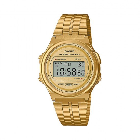 Casio Vintage Round Ψηφιακό Ρολόι Μπαταρίας με Μεταλλικό Μπρασελέ Χρυσό (ITA171WEG-9AEF) (CASITA171WEG9AEF) Casio Vintage Round Ψηφιακό Ρολόι Μπαταρίας με Μεταλλικό Μπρασελέ Χρυσό (ITA171WEG-9AEF) (CASITA171WEG9AEF)