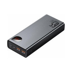 Baseus Adaman Power Bank 20000mAh 65W με 2 Θύρες USB-A και Θύρα USB-C Quick Charge 3.0 Μαύρο (PPIMDA-D01) (BASPPIMDAD01) Baseus Adaman Power Bank 20000mAh 65W με 2 Θύρες USB-A και Θύρα USB-C Quick Charge 3.0 Μαύρο (PPIMDA-D01) (BASPPIMDAD01)