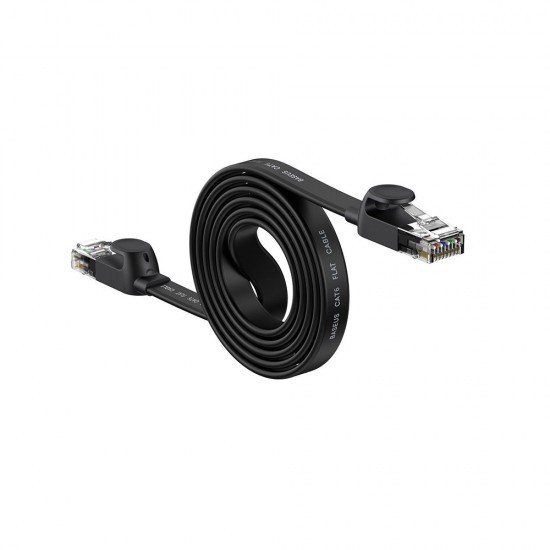 Baseus Flat U/UTP Cat.6 Καλώδιο Δικτύου Ethernet 1.5m Μαύρο (WKJS000001) (BASWKJS000001) Baseus Flat U/UTP Cat.6 Καλώδιο Δικτύου Ethernet 1.5m Μαύρο (WKJS000001) (BASWKJS000001)