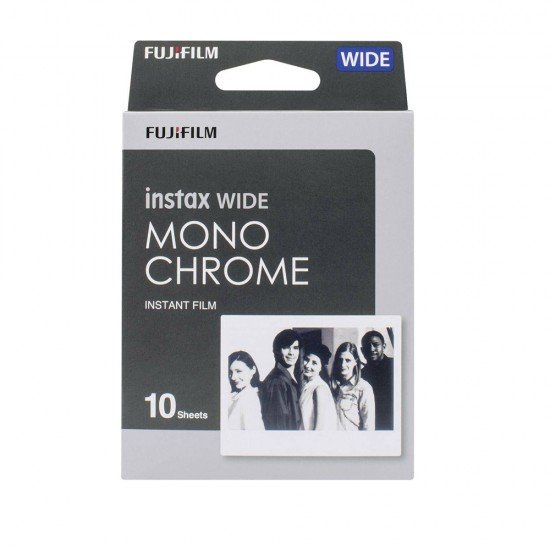Fujifilm Instax Wide Film 10 sheets monochrome (16564101) (FJM16564101) Fujifilm Instax Wide Film 10 sheets monochrome (16564101) (FJM16564101)