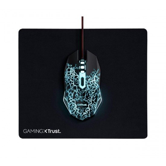 Trust Gaming Mouse & Mouse Pad (24752) (TRS24752)