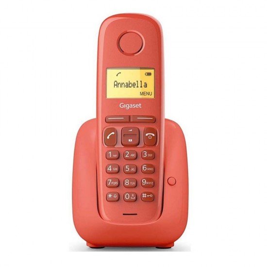 Gigaset A170 Ασύρματο Τηλέφωνο Strawberry Red (GGSA170-STR) Gigaset A170 Ασύρματο Τηλέφωνο Strawberry Red (GGSA170-STR)