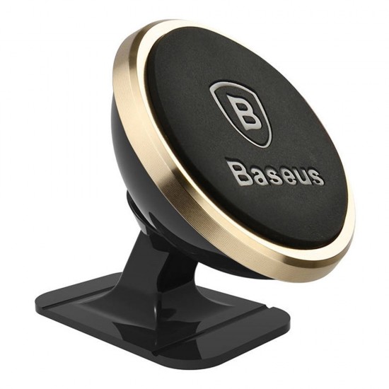 Baseus Magnetic Phone Mount  Gold (SUCX140015) (BASSUCX140015)