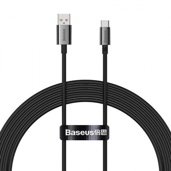 Baseus Cable USB to USB-C Superior 100W 2m Black (P10320102114-02) (BASP10320102114-02) Baseus Cable USB to USB-C Superior 100W 2m Black (P10320102114-02) (BASP10320102114-02)