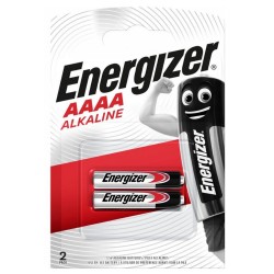 Energizer Αλκαλικές Μπαταρίες AAAA 1.5V 2τμχ (9003652) (ENE9003652) Energizer Αλκαλικές Μπαταρίες AAAA 1.5V 2τμχ (9003652) (ENE9003652)