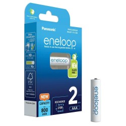 Panasonic Eneloop Επαναφορτιζόμενες Μπαταρίες AAA Ni-MH 800mAh 1.2V 2τμχ (37509357) (PAN37509357) Panasonic Eneloop Επαναφορτιζόμενες Μπαταρίες AAA Ni-MH 800mAh 1.2V 2τμχ (37509357) (PAN37509357)