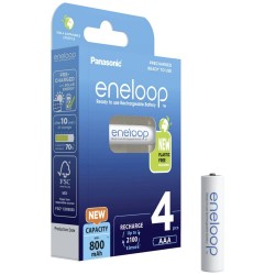 Panasonic Eneloop Επαναφορτιζόμενες Μπαταρίες AAA Ni-MH 800mAh 4τμχ (37941535) (PAN37941535) Panasonic Eneloop Επαναφορτιζόμενες Μπαταρίες AAA Ni-MH 800mAh 4τμχ (37941535) (PAN37941535)