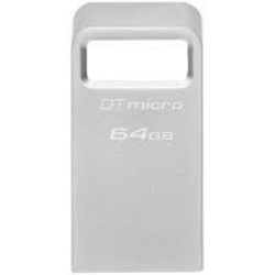 Kingston DataTraveler Micro Gen2 64GB USB 3.2 Stick Silver (DTMC3G2/64GB) (KINDTMC3G2-64GB) Kingston DataTraveler Micro Gen2 64GB USB 3.2 Stick Silver (DTMC3G2/64GB) (KINDTMC3G2-64GB)