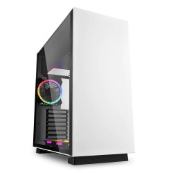 Sharkoon Pure Steel RGB Gaming Midi Tower Κουτί Υπολογιστή με Πλαϊνό Παράθυρο Λευκό (PURESTEELWHITERGB) (SHRPURESTEELWHITERGB) Sharkoon Pure Steel RGB Gaming Midi Tower Κουτί Υπολογιστή με Πλαϊνό Παράθυρο Λευκό (PURESTEELWHITERGB) (SHRPURESTEELWHITERGB)