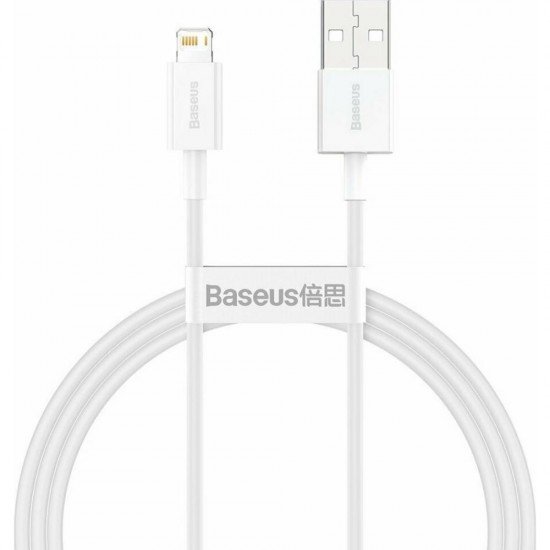Baseus Superior Series Regular USB 2.0 to micro USB Cable Λευκό 2m  (CAMYS-A02) (BASCAMYS-A02)