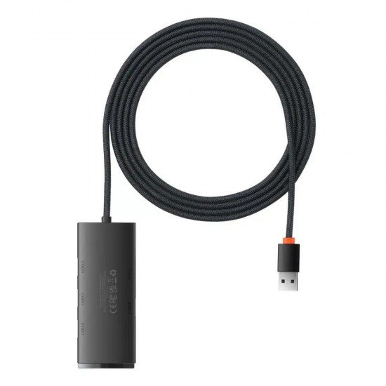 Baseus Lite Series 2m USB 3.0 Hub 4 Θυρών με σύνδεση USB-A (WKQX030201) (BASWKQX030201) Baseus Lite Series 2m USB 3.0 Hub 4 Θυρών με σύνδεση USB-A (WKQX030201) (BASWKQX030201)