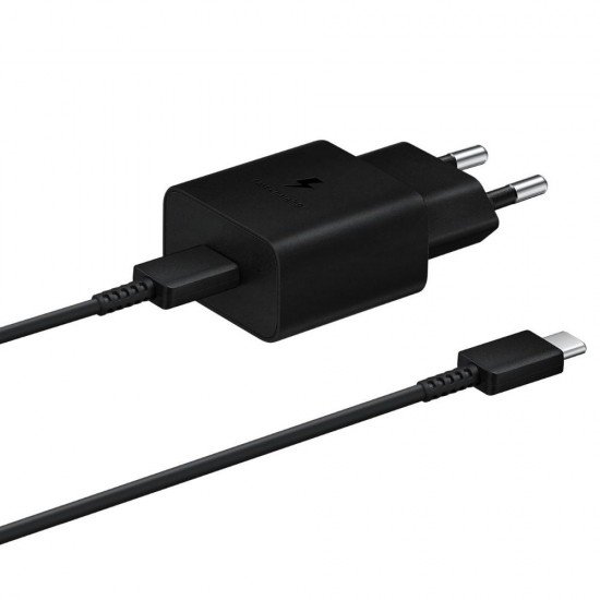 Samsung Φορτιστής με Θύρα USB-C και Καλώδιο USB-C 15W Power Delivery (T1510XBEGEU) (SAMT1510XBEGEU) Samsung Φορτιστής με Θύρα USB-C και Καλώδιο USB-C 15W Power Delivery (T1510XBEGEU) (SAMT1510XBEGEU)