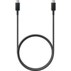 Samsung Regular USB 2.0 Cable USB-C male - USB-C male Μαύρο 1m (EP-DA705BBEGWW) (SAMEP-DA705BBEGWW)