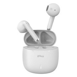 iPro True Wireless Bluetooth Earphones TW100 White (010701-0253) (IPRO010701-0253) iPro True Wireless Bluetooth Earphones TW100 White (010701-0253) (IPRO010701-0253)