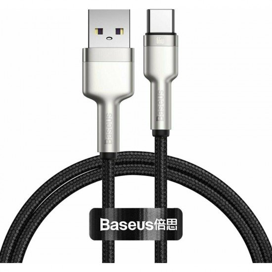 Baseus USB cable for USB-C Cafule, 66W, 1m (black) (CAKF000101) (BASCAKF000101)