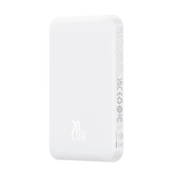 Baseus Magnetic Mini Powerbank 5000mAh 20W (white) (P10022107223-00) (BASP10022107223-00) Baseus Magnetic Mini Powerbank 5000mAh 20W (white) (P10022107223-00) (BASP10022107223-00)