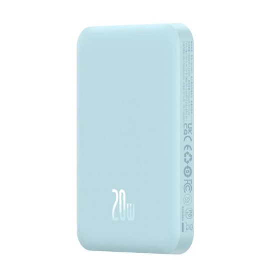 Baseus Magnetic Mini Powerbank 5000mAh 20W (blue) (P10022107313-00) (BASP10022107313-00)
