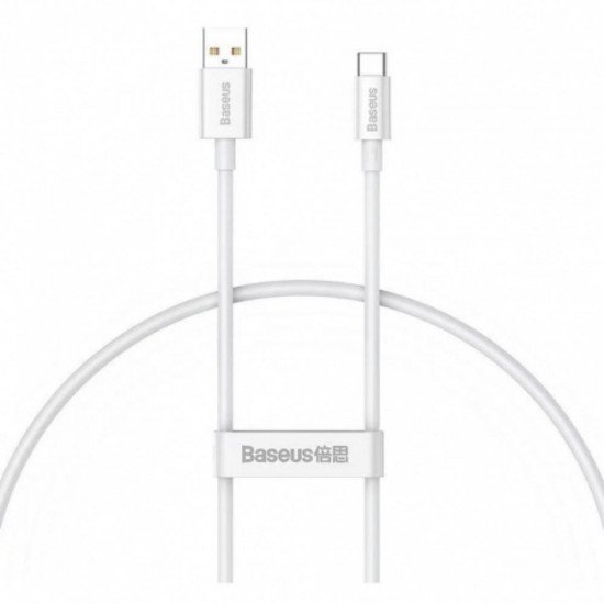 Baseus Cable USB do USB-C Superior 100W 0.25m (white) (P10320102214-00) (BASP10320102214-00) Baseus Cable USB do USB-C Superior 100W 0.25m (white) (P10320102214-00) (BASP10320102214-00)