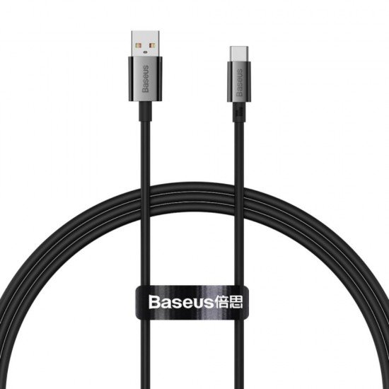 Baseus Cable USB do USB-C Superior100W 1m (black) (P10320102114-00) (BASP10320102114-00) Baseus Cable USB do USB-C Superior100W 1m (black) (P10320102114-00) (BASP10320102114-00)
