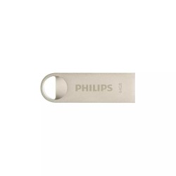 Philips Moon 64GB USB 2.0 Stick Ασημί (FM64FD160B/00) (PHIFM64FD160B-00) Philips Moon 64GB USB 2.0 Stick Ασημί (FM64FD160B/00) (PHIFM64FD160B-00)