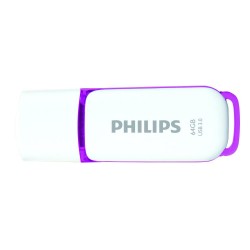 Philips Snow 64GB USB 3.0 Stick Ροζ (FM64FD75B/00) (PHIFM64FD75B-00) Philips Snow 64GB USB 3.0 Stick Ροζ (FM64FD75B/00) (PHIFM64FD75B-00)