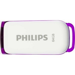 Philips Snow 64GB USB 2.0 Stick Μωβ (FM64FD70B/00) (PHIFM64FD70B-00) Philips Snow 64GB USB 2.0 Stick Μωβ (FM64FD70B/00) (PHIFM64FD70B-00)