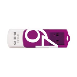 Philips Vivid 64GB USB 3.0 Stick Μωβ (FM64FD00B/00) (PHIFM64FD00B-00) Philips Vivid 64GB USB 3.0 Stick Μωβ (FM64FD00B/00) (PHIFM64FD00B-00)