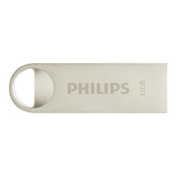 Philips Moon 32GB USB 2.0 Stick Ασημί (FM32FD160B/00) (PHIFM32FD160B-00) Philips Moon 32GB USB 2.0 Stick Ασημί (FM32FD160B/00) (PHIFM32FD160B-00)