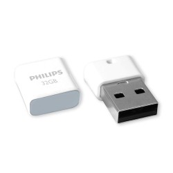 Philips Pico 32GB USB 2.0 Stick Γκρι (FM32FD85B/00) (PHIFM32FD85B-00) Philips Pico 32GB USB 2.0 Stick Γκρι (FM32FD85B/00) (PHIFM32FD85B-00)