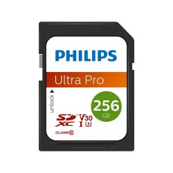 Philips Ultra Pro SDXC 256GB Class 10 U3 V30 A1 UHS-I (FM25SD65B/00) (PHIFM25SD65B-00) Philips Ultra Pro SDXC 256GB Class 10 U3 V30 A1 UHS-I (FM25SD65B/00) (PHIFM25SD65B-00)
