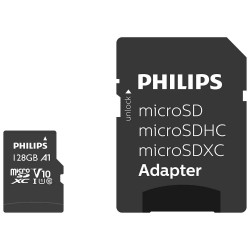 Philips microSDXC 128GB Class 10 U1 UHS-I με αντάπτορα (FM12MP45B/00) (PHIFM12MP45B-00) Philips microSDXC 128GB Class 10 U1 UHS-I με αντάπτορα (FM12MP45B/00) (PHIFM12MP45B-00)