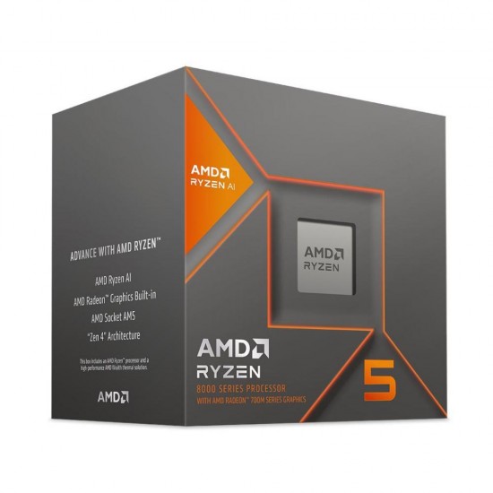 Επεξεργαστής AMD RYZEN 5 8600G 4.3 GHz AM5 (100-100001237BOX) (AMDRYZ5-8600G) Επεξεργαστής AMD RYZEN 5 8600G 4.3 GHz AM5 (100-100001237BOX) (AMDRYZ5-8600G)