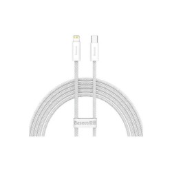 Baseus USB-C cable for Lightning Dynamic Series, 20W, 2m (white) (CALD000102) (BASCALD000102) Baseus USB-C cable for Lightning Dynamic Series, 20W, 2m (white) (CALD000102) (BASCALD000102)