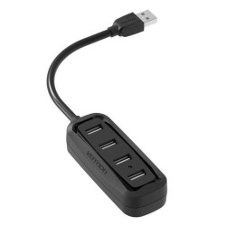 VENTION 4-Ports USB 2.0 Hub 0.15M Black (VAS-J43-B015) (VENVAS-J43-B015) VENTION 4-Ports USB 2.0 Hub 0.15M Black (VAS-J43-B015) (VENVAS-J43-B015)
