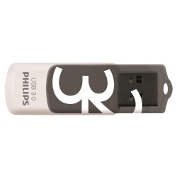 Philips Vivid 32GB USB 3.0 Stick Γκρι (FM32FD00B/00) (PHIFM32FD00B-00) Philips Vivid 32GB USB 3.0 Stick Γκρι (FM32FD00B/00) (PHIFM32FD00B-00)