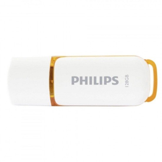 Philips Snow 128GB USB 2.0 Stick Λευκό (FM12FD70B/00) (PHIFM12FD70B-00)