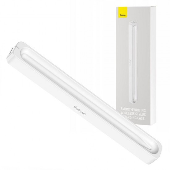 Baseus Wireless charging case for Smooth Writing Stylus white (SXBC030002) (BASSXBC030002)