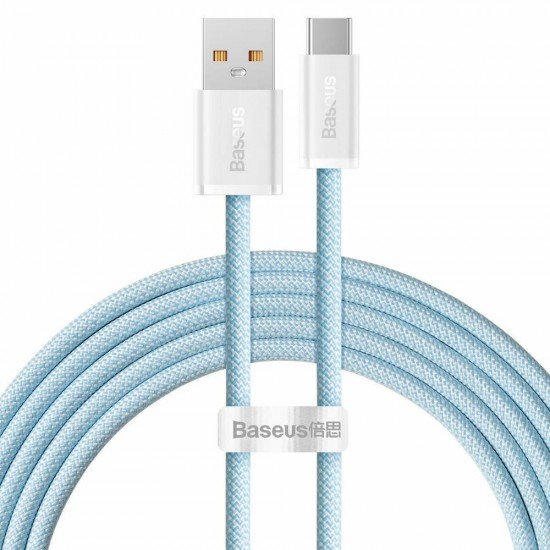 Baseus Cable USB to USB-C Dynamic Series 100W 2m blue (CALD000703) (BASCALD000703) Baseus Cable USB to USB-C Dynamic Series 100W 2m blue (CALD000703) (BASCALD000703)