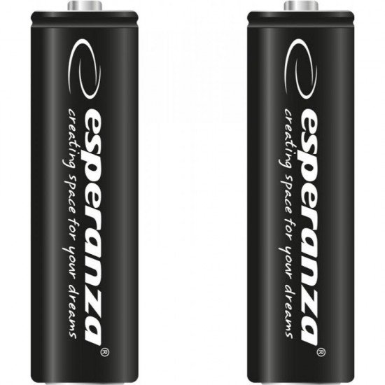 Esperanza Επαναφορτιζόμενες Μπαταρίες AA Ni-MH 2600mAh 1.2V 2τμχ (EZA105) (ESPEZA105) Esperanza Επαναφορτιζόμενες Μπαταρίες AA Ni-MH 2600mAh 1.2V 2τμχ (EZA105) (ESPEZA105)