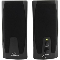 Esperanza Ηχεία Υπολογιστή 2.0 με Ισχύ 2W σε Μαύρο Χρώμα (EP110) (ESPEP110) Esperanza Ηχεία Υπολογιστή 2.0 με Ισχύ 2W σε Μαύρο Χρώμα (EP110) (ESPEP110)