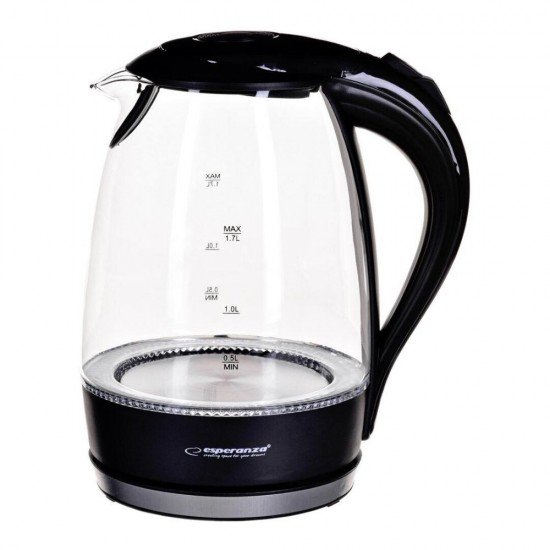 Esperanza EKK-011K Βραστήρας 1.7lt 2200W Μαύρος (EKK011K) (ESPEKK011K) Esperanza EKK-011K Βραστήρας 1.7lt 2200W Μαύρος (EKK011K) (ESPEKK011K)