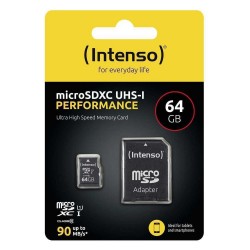 Intenso microSD-Card Class10 UHS-I 64GB (3424490) (NSO3424490) Intenso microSD-Card Class10 UHS-I 64GB (3424490) (NSO3424490)