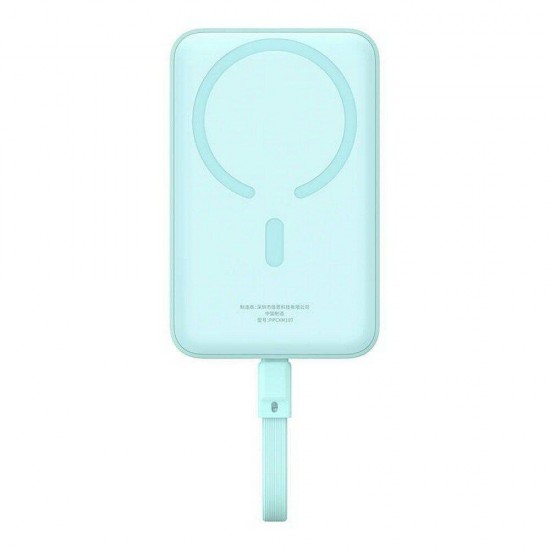 Baseus Powerbank Magnetic Mini 10000mAh USB-C 30W MagSafe Blue (P1002210B333-00) (BASP1002210B333-00)