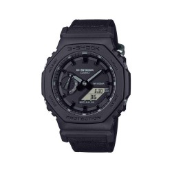 Casio Ρολόι Μπαταρίας με Μαύρο Υφασμάτινο Λουράκι (GA-2100BCE-1AER) (CASGA2100BCE1AER) Casio Ρολόι Μπαταρίας με Μαύρο Υφασμάτινο Λουράκι (GA-2100BCE-1AER) (CASGA2100BCE1AER)