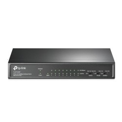 TP-LINK 9-Port 10/100 Mbps Desktop Switch with 8-Port PoE+ (TL-SF1009P) (TPTL-SF1009P) TP-LINK 9-Port 10/100 Mbps Desktop Switch with 8-Port PoE+ (TL-SF1009P) (TPTL-SF1009P)