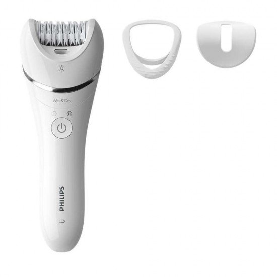 Philips Series 8000 Αποτριχωτική Μηχανή Epilator για Σώμα & Μπικίνι (BRE700/00) (PHIBRE700-00) Philips Series 8000 Αποτριχωτική Μηχανή Epilator για Σώμα & Μπικίνι (BRE700/00) (PHIBRE700-00)