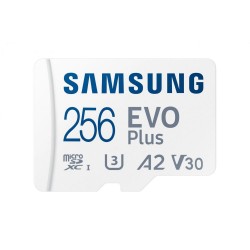 Samsung Evo Plus (2021) microSDXC 256GB Class 10 U3 V30 A2 UHS-I with Adapter (MB-MC256SA/EU) (SAMMB-MC256SA-EU) Samsung Evo Plus (2021) microSDXC 256GB Class 10 U3 V30 A2 UHS-I with Adapter (MB-MC256SA/EU) (SAMMB-MC256SA-EU)