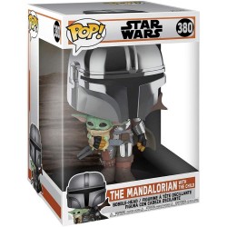 Funko Pop! TV: Star Wars: The Mandalorian - The Mandalorian with the Child #380 (FNK99316) Funko Pop! TV: Star Wars: The Mandalorian - The Mandalorian with the Child #380 (FNK99316)