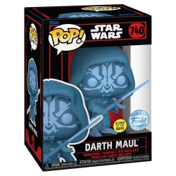 Funko Pop! Movies: Star Wars - Darth Maul Glows in the Dark #740 Special Edition (FNK27713) Funko Pop! Movies: Star Wars - Darth Maul Glows in the Dark #740 Special Edition (FNK27713)
